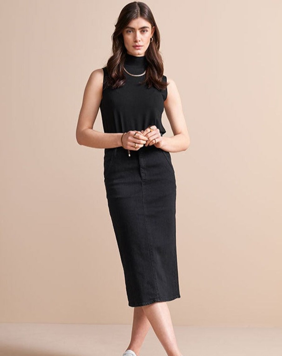 Women Riani Skirts | Skirt Black Uws