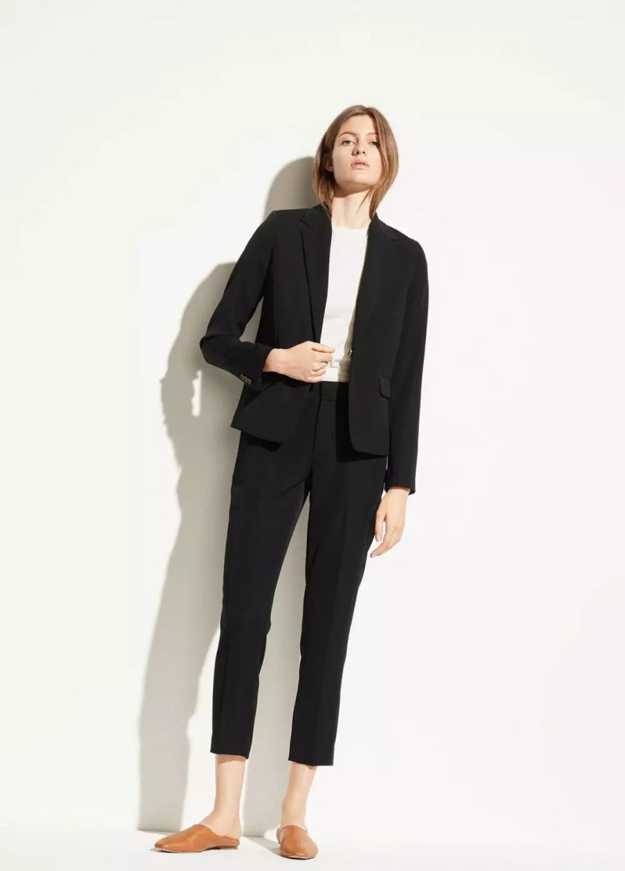 Women VINCE Jackets & Blazers | Essential Blazer Black